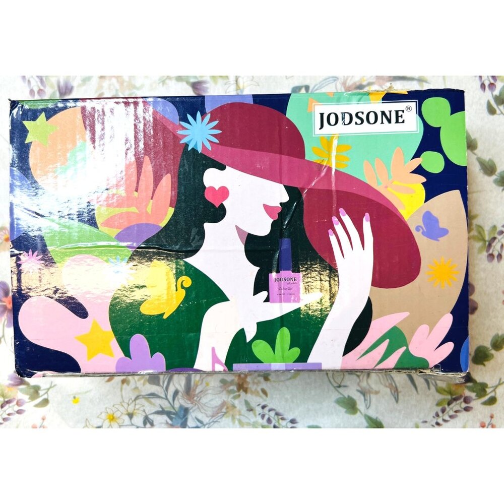 Jodsone Gel Nail Polish Set 32+4 Colors With Base & Top Coat